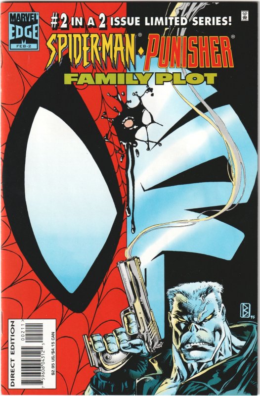 Spider-Man/Punisher: Family Plot #1, 2 (1996) Punisher COMPLETE SET!