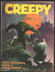 Creepy #4 1964-Frank Frazetta werewolf cover-Angelo Torres-Al McWilliams-Gray...