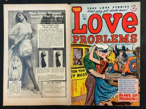 TRUE LOVE PROBLEMS NO. 21 1953 COVER ONLY VG-