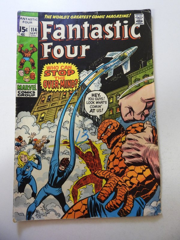 Fantastic Four #114 (1971) VG Condition