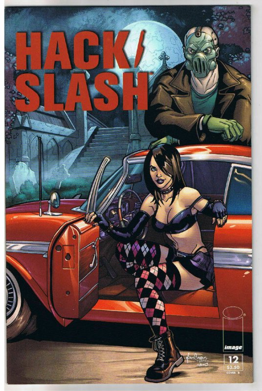 HACK / SLASH #12 B, NM, Tim Seeley, Serial Killer,  2011, Image,more HS in store