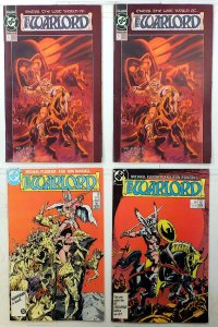 Warlord Lot of 4 #108, 110, Limited 5 x2 (1992) DC Comics Deimos 1st Print