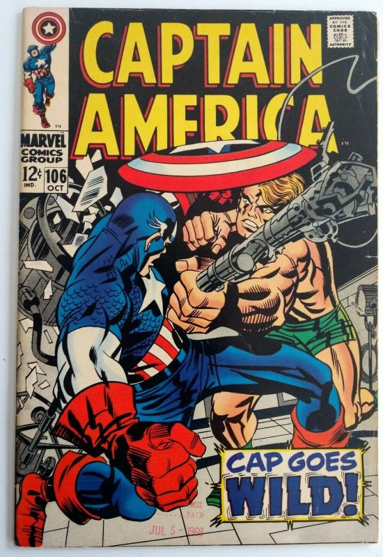 Captain America #106 