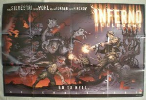 INFERNO HELLBOUND Promo poster, 36x24, 2001, Unused, more Promos in store