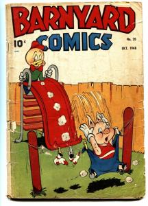 Barnyard Comics #20 comic book 1948- Frazetta- Nedor Funny Animal