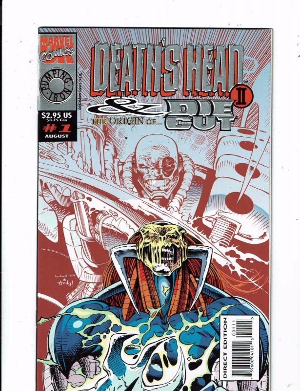 Lot of 3 Death's Head Marvel Comic Books #1(2) 2 MS11