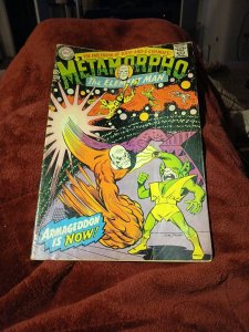 METAMORPHO #15 Dc Comics 1967 THE ELEMENT MAN! HOUR of ARMAGEDDON! SILVER AGE