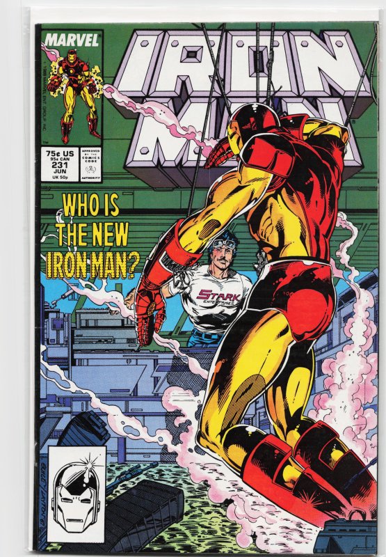 Iron Man #231 Direct Edition (1988) Iron Man