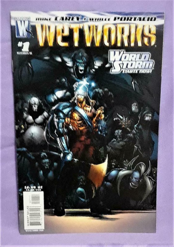 Mike Carey J.M. Dematteis WETWORKS #1 - 12 Whilce Portacio (DC, 2007)! 