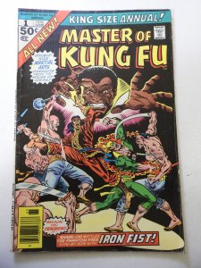 Master of Kung Fu Annual (1976) FN- Condition