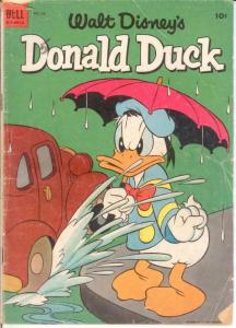 DONALD DUCK 33 G-VG  Feb. 1954 COMICS BOOK