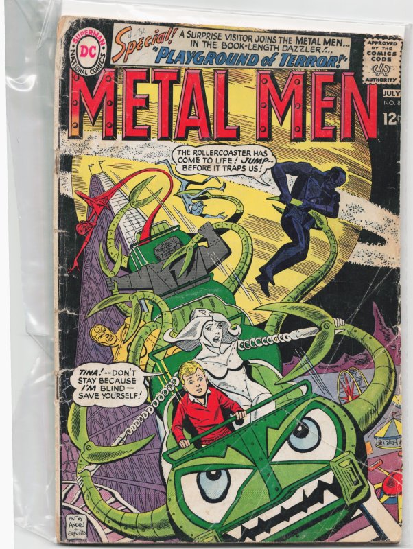 Metal Men #8 (1964) Metal Men