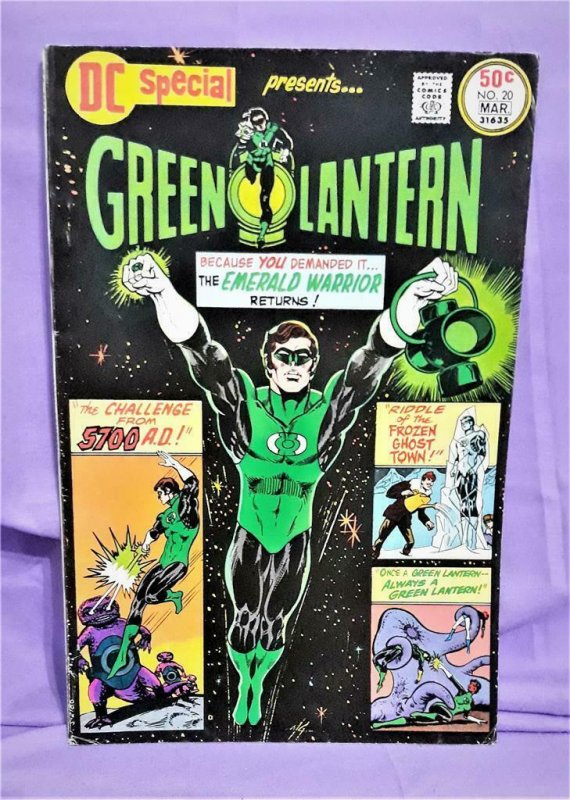 John Broome DC Special #20 Presents GREEN LANTERN Gil Kane (DC, 1976)!