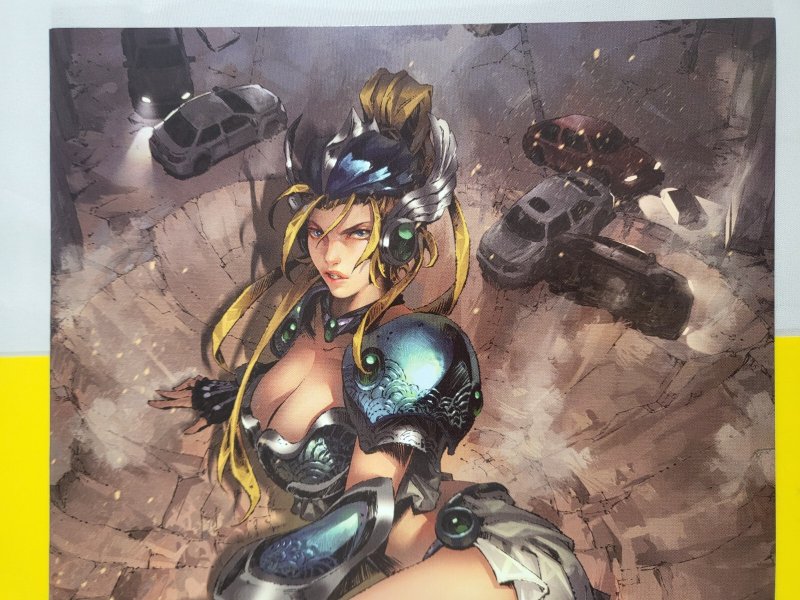 Valkyrie Saviors #1 Kael Ngu Variant 2021 Antarctic Press