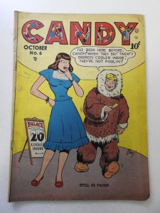 Candy #6 (1948) VG Condition moisture stain, ink fc