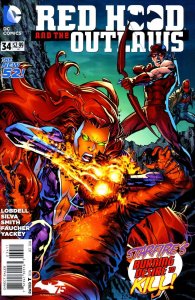 Red Hood and the Outlaws #34 FN ; DC | New 52 Scott Lobdell