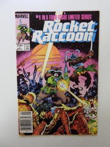 Rocket Raccoon limited series #1 VG/FN condition moisture damage back cover