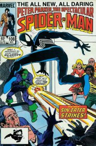 Spectacular Spider-Man, The #108 VF; Marvel | save on shipping - details inside