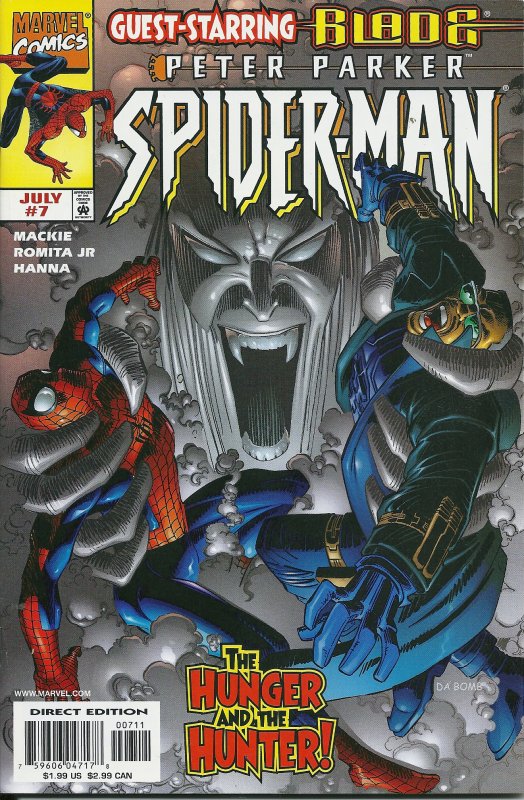 Peter Parker Spiderman(vol. 2) # 3,4,5.6,7,8,9,10  Venom, Blade, X-Men,