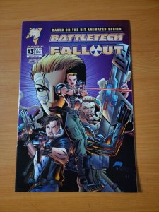 Battletech Fallout #3 ~ NEAR MINT NM ~ 1995 Malibu Comics