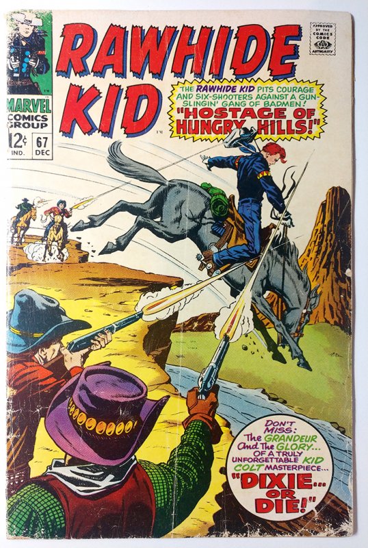 The Rawhide Kid #67 (5.0, 1968)