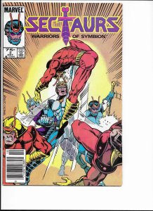Sectaurs #3 Newsstand Edition (1985)
