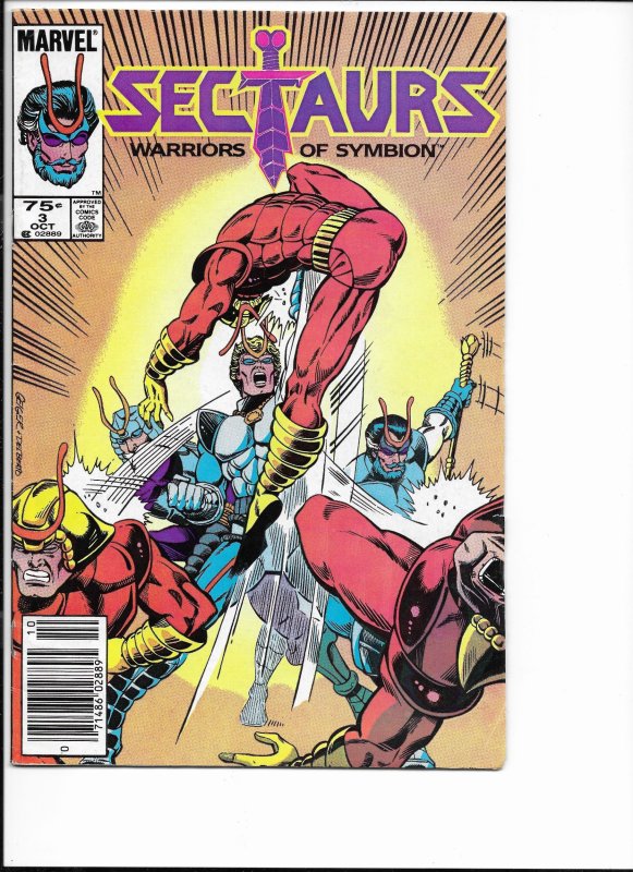 Sectaurs #3 Newsstand Edition (1985)