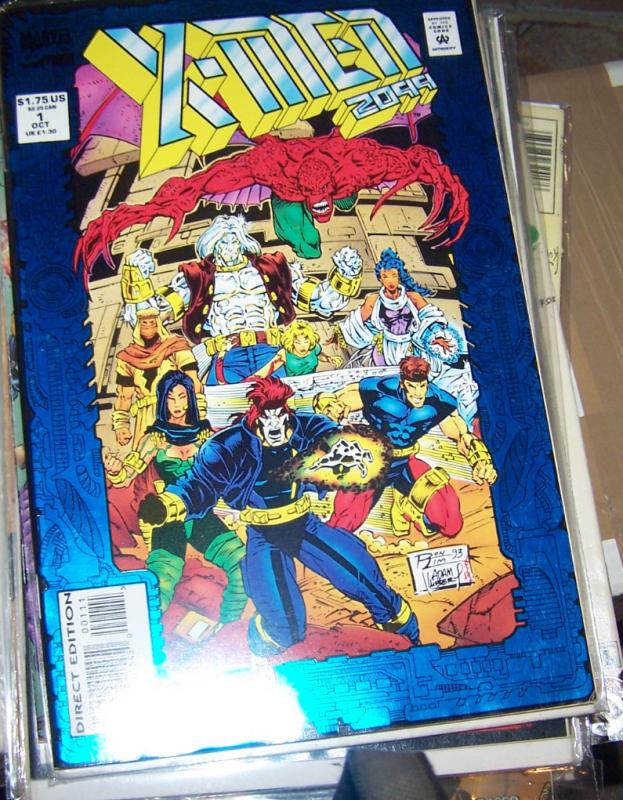 X-Men 2099 #1 (Oct 1993, Marvel) foil cover 