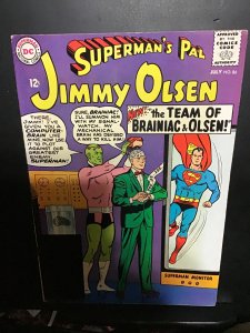 Superman's Pal, Jimmy Olsen #86 (1965) High-grade Brainiac key! VF/NM Bo...
