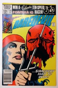 Daredevil #179 (7.0, 1982) Cover art by Frank Miller 