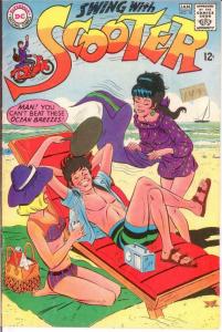 SCOOTER (SWING WITH) 10 VG Jan.1968 COMICS BOOK 