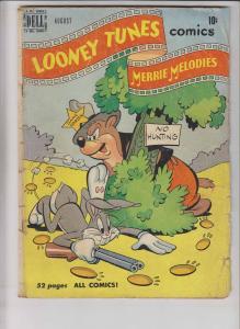 Looney Tunes and Merrie Melodies Comics #106 low grade - august 1950 bugs bunny