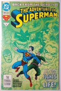 Adventures of Superman #500 (8.0, 1993)  [Key Issue]