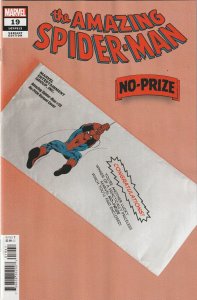 Amazing Spider-Man Vol 6 # 19 No Prize Variant Cover NM Marvel [M8]