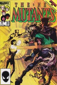 New Mutants (1983 series) #30, NM- (Stock photo)