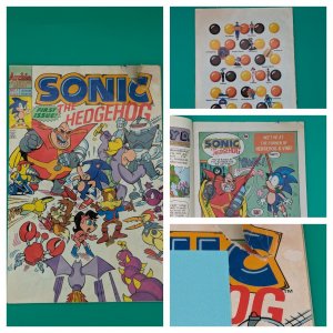 Archie SONIC THE HEDGEHOG #1 First Issue LOW GRADE Sega reader copy 1993