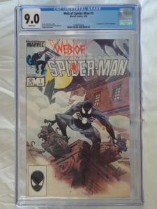 Web of Spider-Man #1 - CGC 9.0 - 1st Appearance of The Vulturians