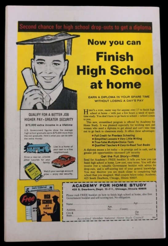 X-Men #57 First Appearance of Larry Trask Roy Thomas 1969 Marvel Comics