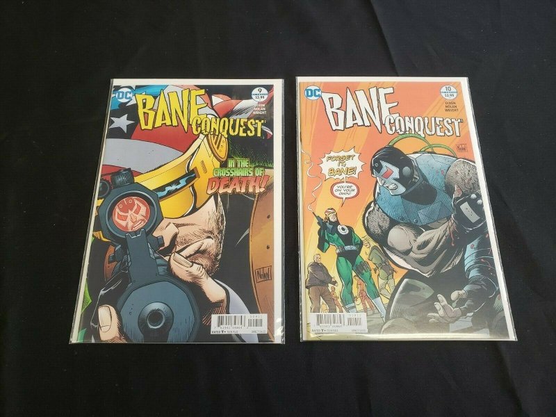 BANE CONQUEST 10PC (VF/NM) ISSUES #1-10, BAGGED & BOARDED, CATWOMAN 2017-18 