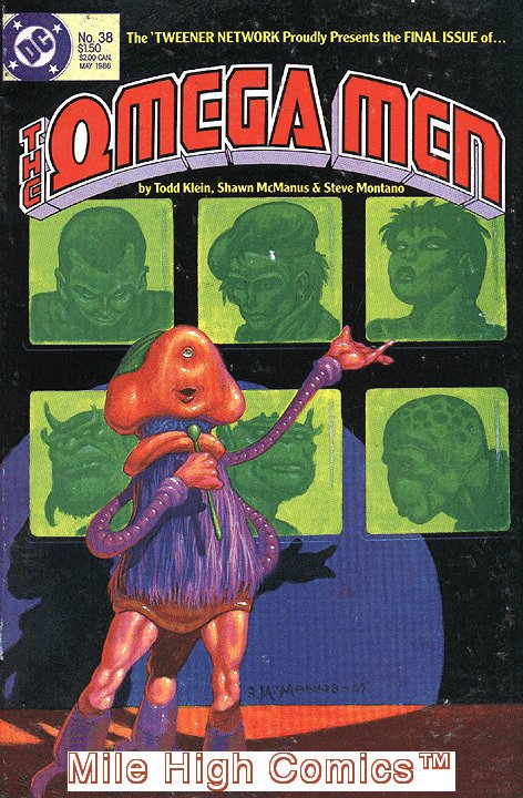 OMEGA MEN (1982 Series)  (DC) #38 Very Good Comics Book
