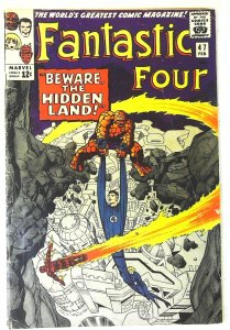 Fantastic Four (1961 series)  #47, Fine- (Actual scan)