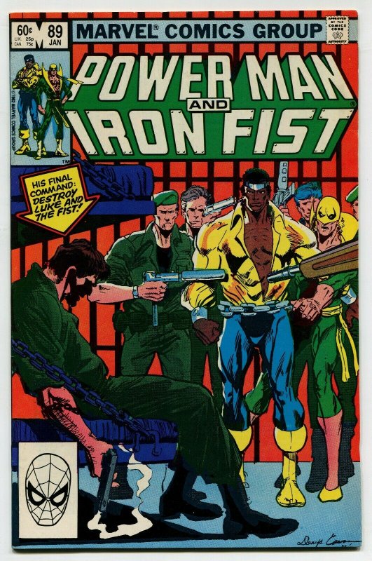 Power Man & Iron Fist 89 NM 9.2 Uncertified Marvel 1983 FREE SHIP