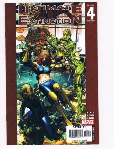 Ultimate Extinction # 4 NM Marvel Comics Limited Series Avengers Thor Hulk S93