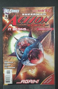 Action Comics #5 Combo Pack Cover (2012)