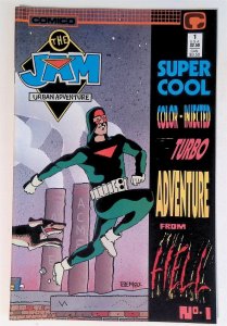 Jam Super Cool Color-Injected Turbo Adventure from Hell #1 (1988, Comico) VF+