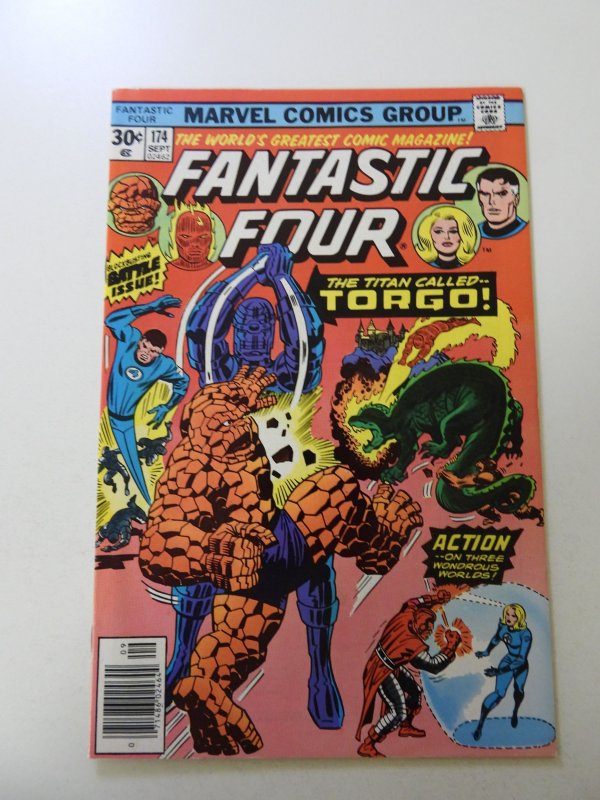 Fantastic Four #174 (1976) VF- condition price written on back cover