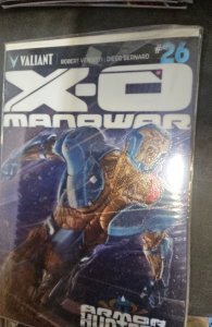 X-O Manowar #26 (2014) Foil B cover