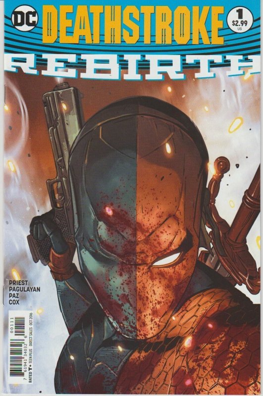 Deathstroke # 1 One Shot Cover A NM DC 2016 Series [K6] 