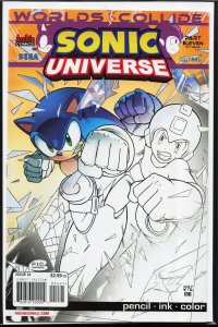 Sonic Universe #54 Variant Cover (2013) Mega Man