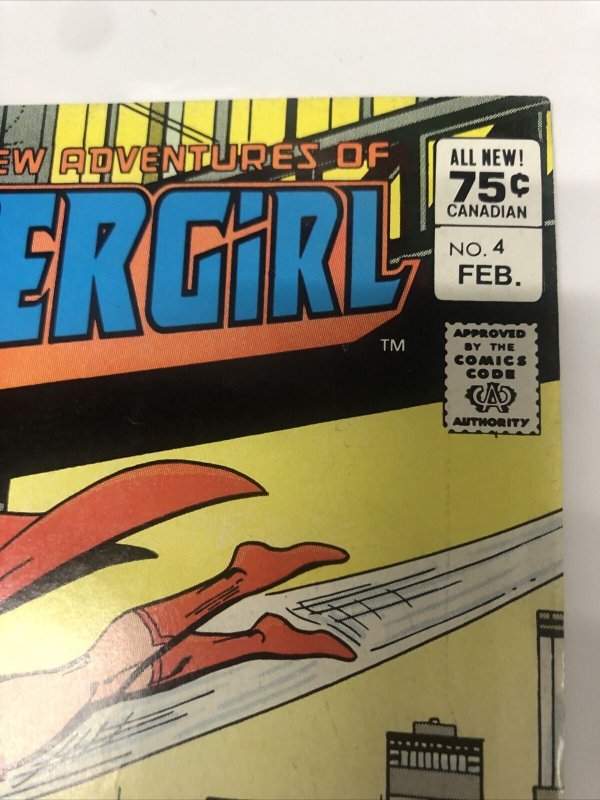 Daring New Adventures Of Supergirl (1983)#4 (G/VG) Canadian Price Variant • CPV